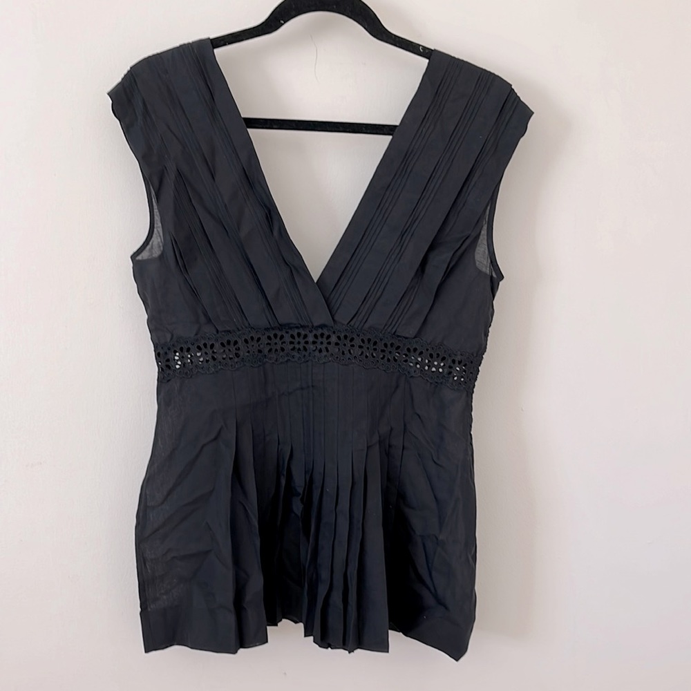 Brand new with tag BCBGMaxazria black blouse XS